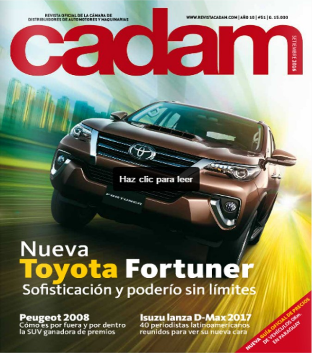 Editorial Revista CADAM Nº 51: Paraguay prácticamente liberado para el tráfico de vehículos robados