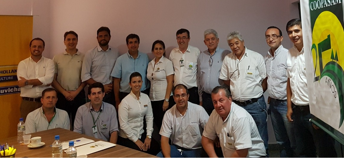 Tape Ruvicha S.A.E.C.A. y la Cooperativa Agroindustrial Santa Maria Limitada firman convenio
