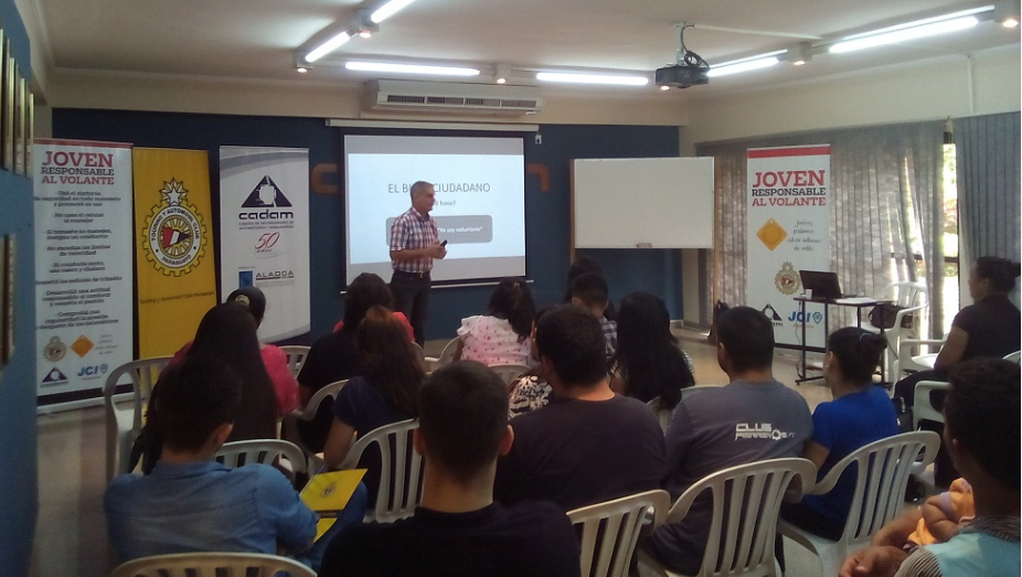 Segunda capacitación de voluntarios de la IV edición de “Joven Responsable al Volante”
