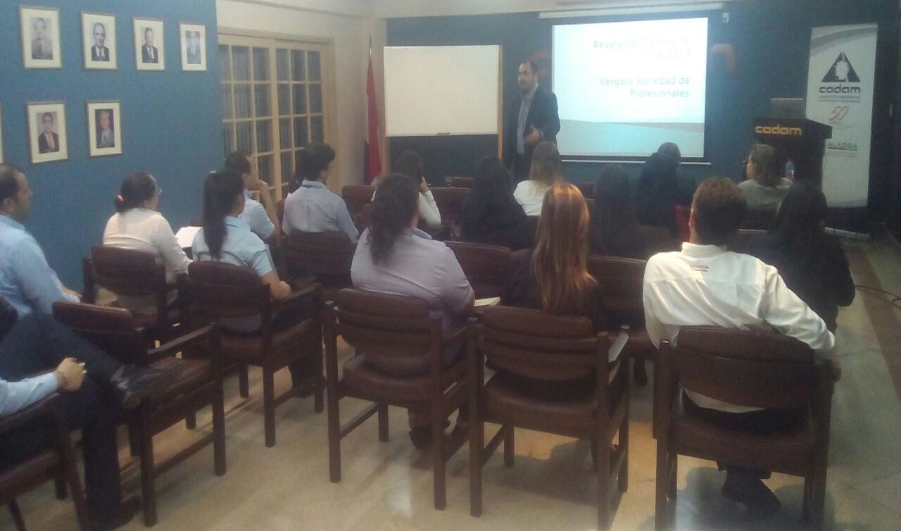 CADAM realizó charla sobre IRP para sus asociados
